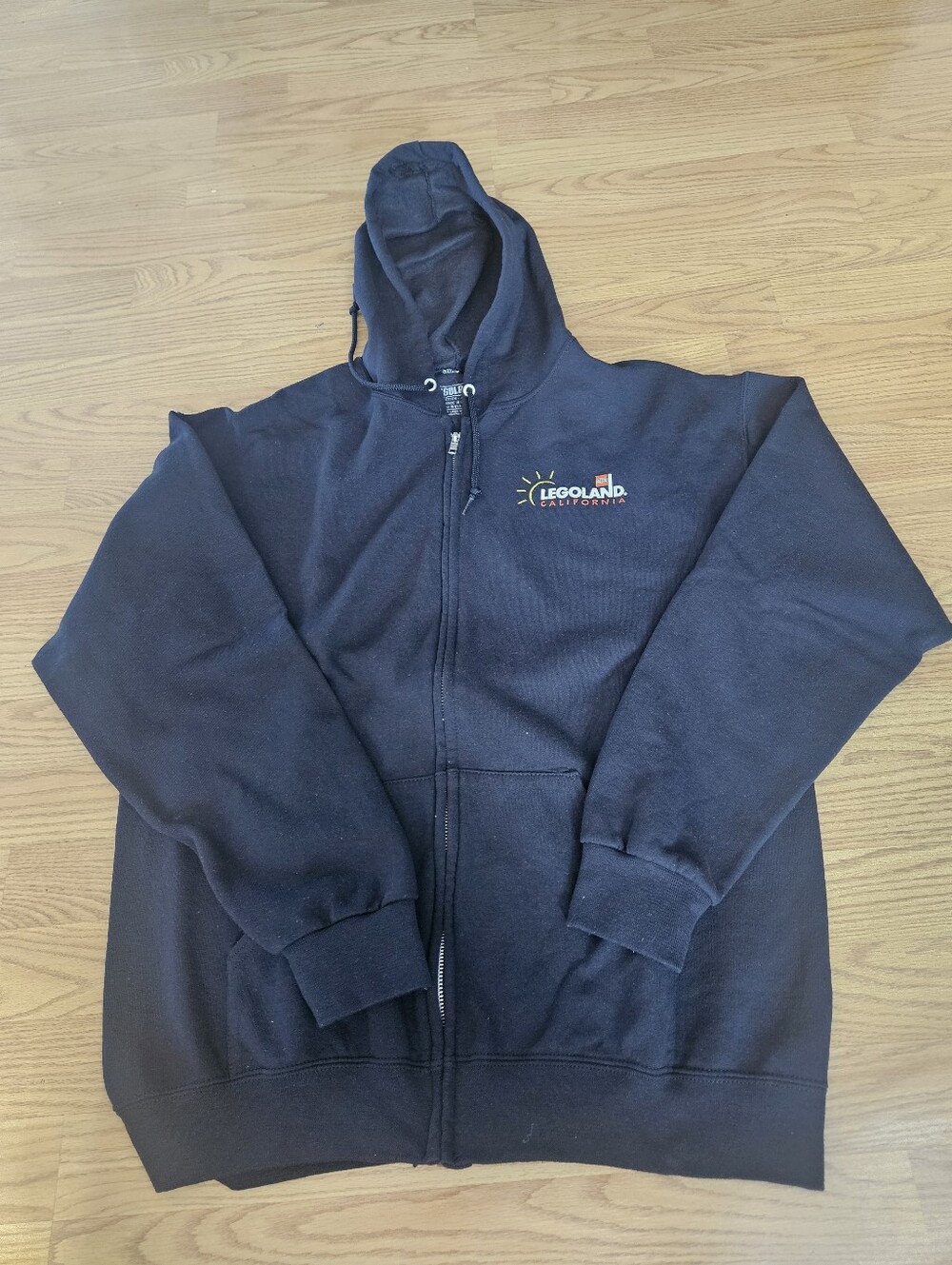 Black Full-Zip Hoodie